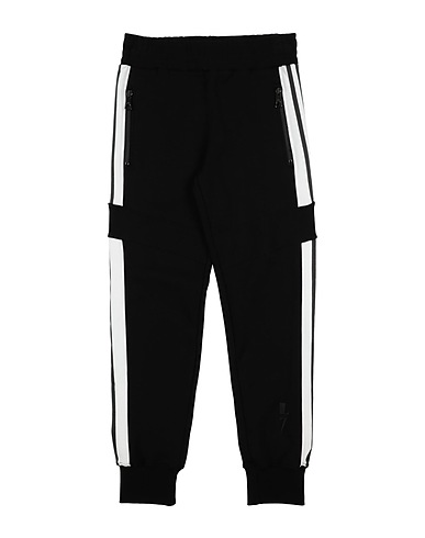 NEIL BARRETT Casual trouser Black 100% Cotton