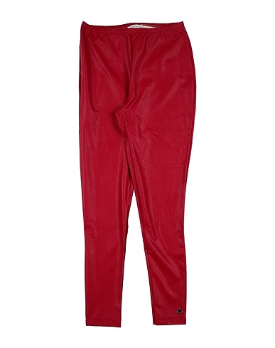 MONNALISA Leggings Red 90% Cotton, 10% Elastane