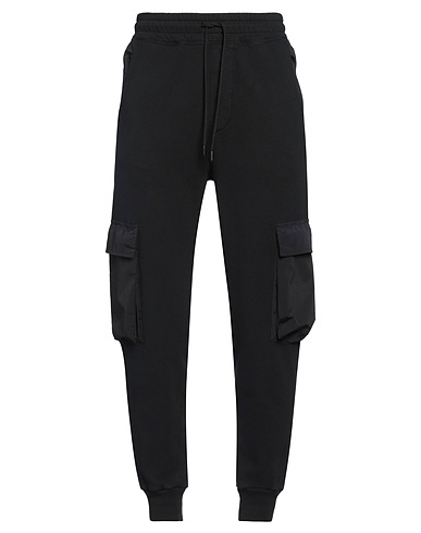 DONDUP Pantalone Nero 100% Cotone, Poliammide, Elastan