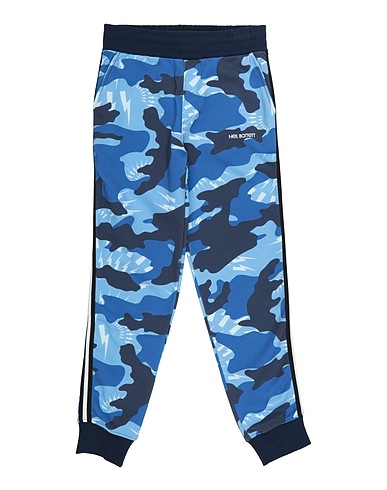NEIL BARRETT Casual trouser Blue 100% Cotton