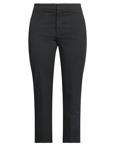 DONDUP Casual pants Black 96% Cotton, 4% Elastane