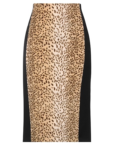 ANTONIO MARRAS Gonna midi Nero 70% Poliestere, 22% Cotone, 8% Elastan