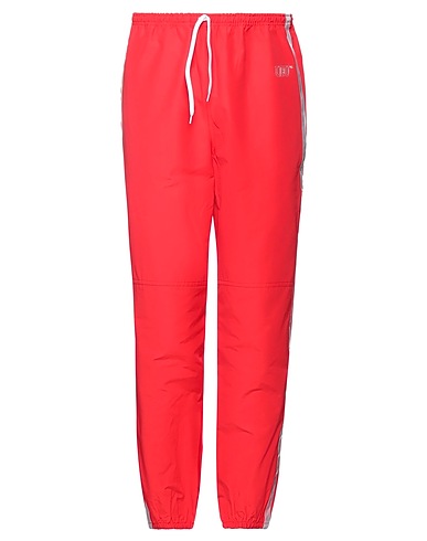 USED FUTURE Casual trouser Red 60% Cotton, 40% Nylon