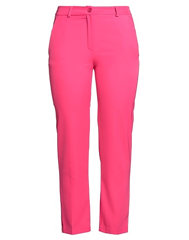 DIXIE Casual trouser Magenta 97% Polyester, 3% Elastane