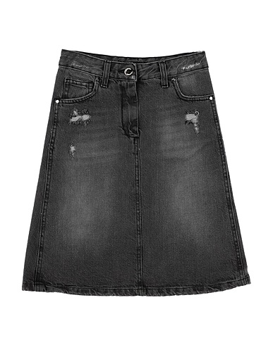RELISH Denim skirt Charcoal 99% Cotton, 1% Elastane