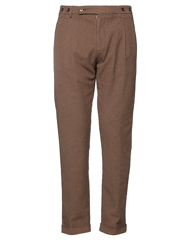 BERWICH Casual pants Camel 49% Cotton, 25% Polyester, 25% Viscose, 1% Elastane