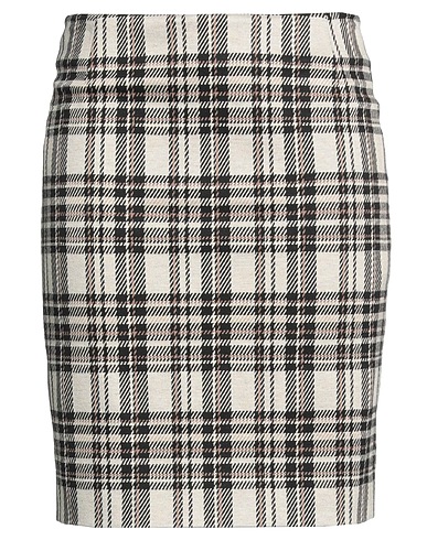 AKRIS Mini skirt Beige 66% Viscose, 31% Polyamide, 3% Elastane