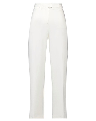 PINKO Casual pants Off white 67% Viscose, 28% Polyamide, 5% Elastane