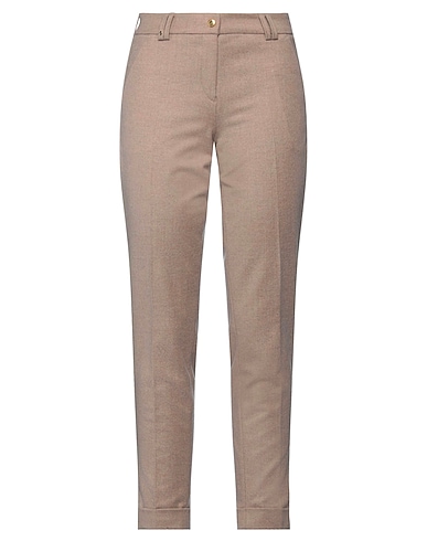 PAMELA HENSON Pantalone Beige 82% Lana, 16% Poliammide, 2% Elastan