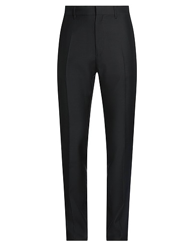 DSQUARED2 Casual pants Black 65% Virgin Wool, 35% Silk