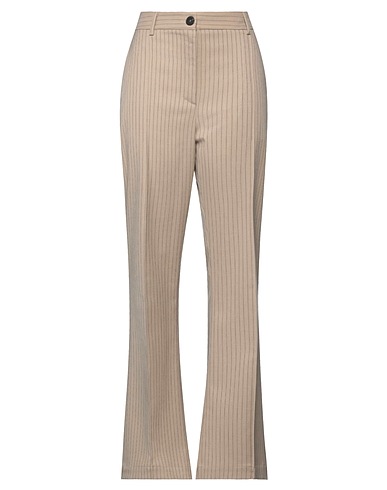 ANTONIO MARRAS Casual trouser Beige 64% Polyester, 33% Viscose, 2% Elastane, 1% Metal