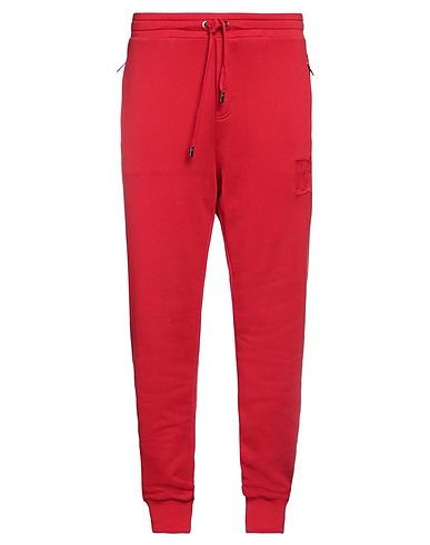 DOLCE&GABBANA Pantalone Rosso 100% Cotone, Elastan, Viscosa