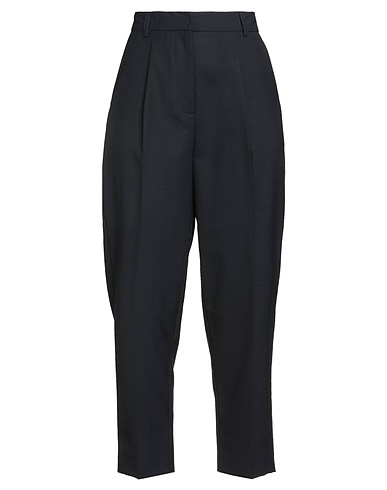 SEMICOUTURE Casual trouser ANTRACITE 53% Polyester, 43% Virgin Wool, 4% Elastane