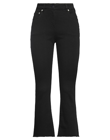 SEMICOUTURE Pantalone Nero 92% Cotone, 6% Elastomultiestere, 2% Elastan