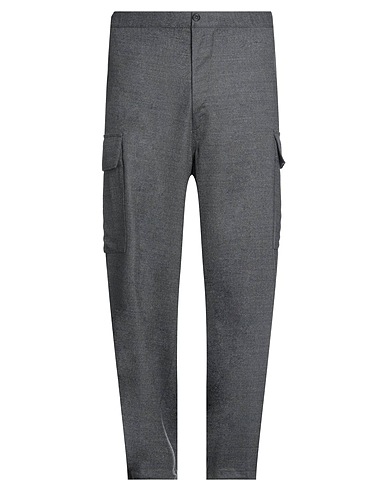 GRIFONI Cargo Grey 98% Virgin Wool, 2% Elastane
