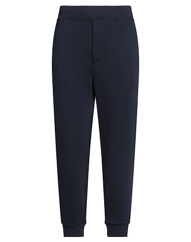 GRIFONI Casual pants Midnight blue 75% Cotton, 25% Polyester