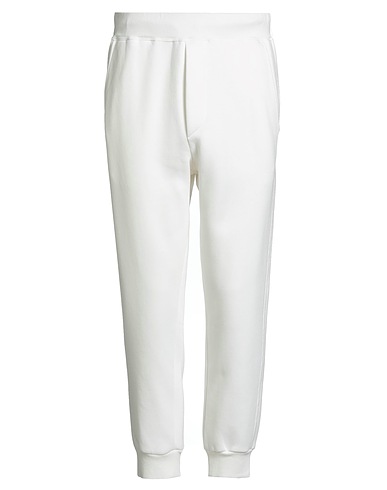 GRIFONI Casual trouser White 75% Cotton, 25% Polyester