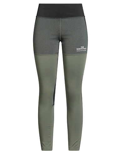 THE NORTH FACE Leggings Military green 91% Polyester, 9% Elastane