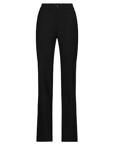 TWINSET Casual trouser Black 53% Polyester, 43% Wool, 4% Elastane