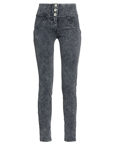 FREDDY WR.UP® Casual pants Charcoal 80% Organic cotton, 20% Recycled elastane, Recycled metal