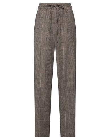 CO Casual trouser Brown 41% Wool, 27% Polyester, 15% Nylon, 14% Viscose, 3% Elastane
