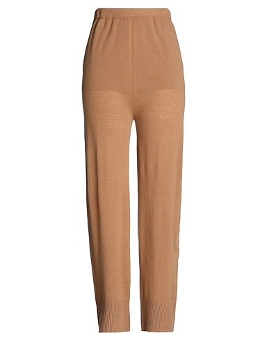 CIRCUS HOTEL Pantalone Cammello 85% Lana, 15% Cachemire