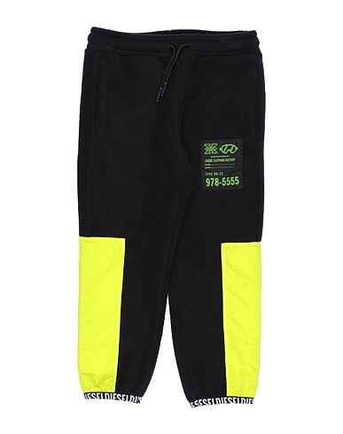 DIESEL Casual pants Black 100% Polyester