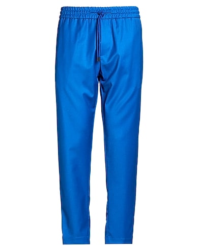 DONDUP Casual trouser Blue 99% Virgin Wool, 1% Elastane