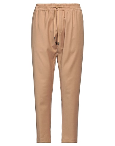 DONDUP Casual trouser Camel 99% Virgin Wool, 1% Elastane