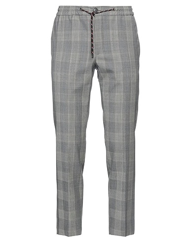 SAINT PAUL Pantalone Grigio 100% Lana, Poliestere