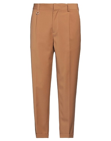PAOLO PECORA Pantalone Cammello 54% Poliestere, 44% Lana, 2% Elastan