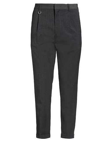 PAOLO PECORA Pantalone Piombo 54% Poliestere, 44% Lana, 2% Elastan