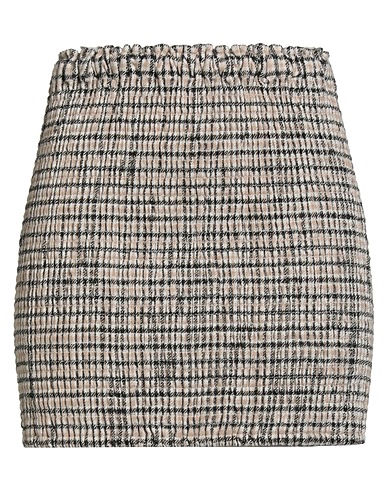 ISABELLE BLANCHE Paris Minigonna Beige 60% Lana, 40% Poliestere