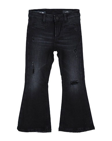 DONDUP Denim trousers Black 57% Organic cotton, 37% Modal, 4% Elastomultiester, 2% Elastane