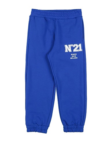 N°21 Casual pants Blue 100% Cotton