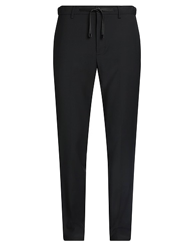 BRIAN DALES Casual trouser Black 53% Polyester, 43% Wool, 4% Lycra®