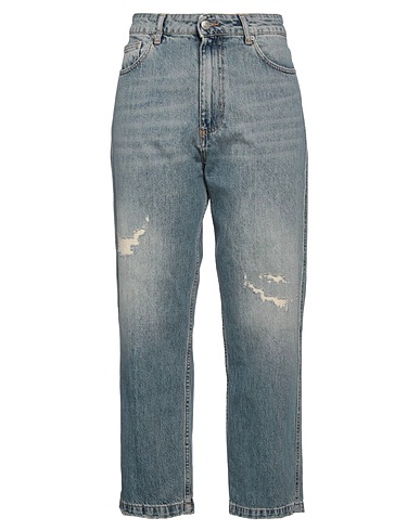VICOLO Denim trousers Blue 100% Cotton