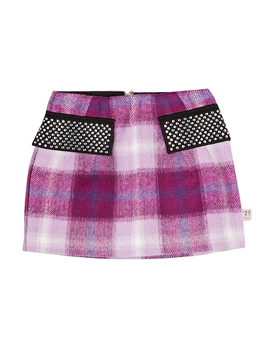 N°21 Skirt Mauve 40% Acrylic, 38% Polyester, 22% Wool