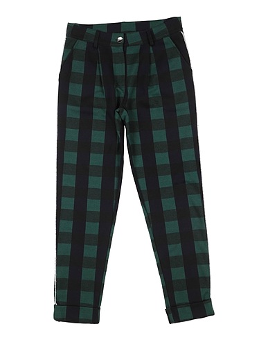 GAIA Casual trouser Green 78% Polyester, 20% Cotton, 2% Elastane