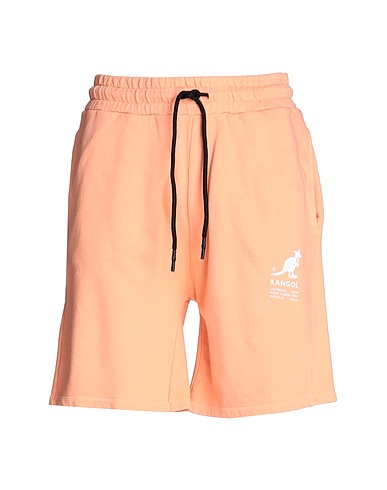 KANGOL Shorts & Bermuda Salmon pink 100% Cotton