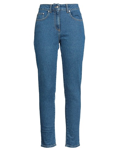 CHIARA FERRAGNI Denim pants Blue 98% Cotton, 2% Elastane