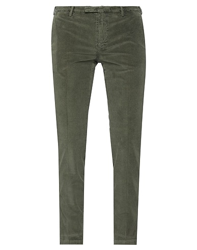 PT Torino パンツ ミリタリーグリーン コットン 75% / テンセル 24% / ポリウレタン 1%