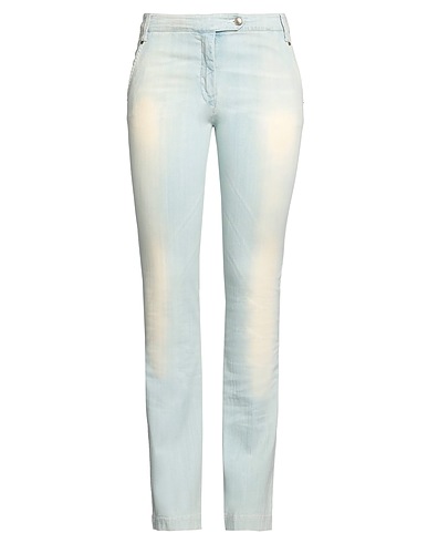ERMANNO SCERVINO Denim trousers Blue 98% Cotton, 2% Lastol XLA™
