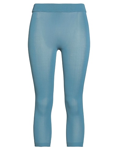 ERMANNO SCERVINO Leggings Slate blue 94% Rayon, 6% Meryl® Elite