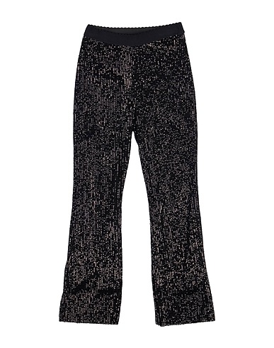 PLEASE Casual trouser Black 95% Polyacrylic, 5% Elastane, Cotton