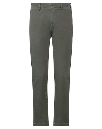 BE ABLE Chinos Verde militare 98% Cotone, 2% Elastan