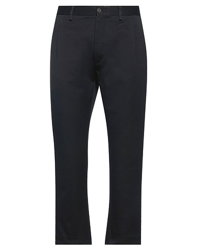 PENCE Casual pants Midnight blue 100% Cotton