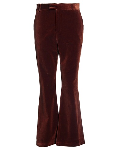 PALM ANGELS Casual trouser Brown 100% Cotton
