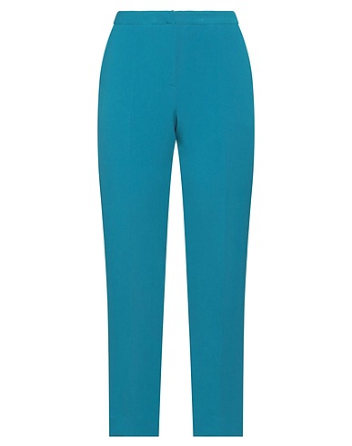 CAMICETTASNOB Casual pants Deep teal 73% Polyester, 21% Rayon, 6% Elastane