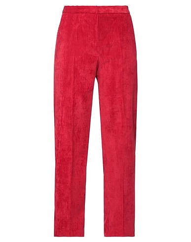 CAMICETTASNOB Casual trouser Red 85% Polyester, 12% Polyamide, 3% Elastane